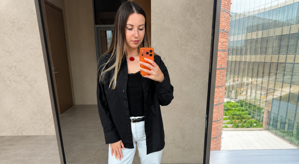 Black shirt